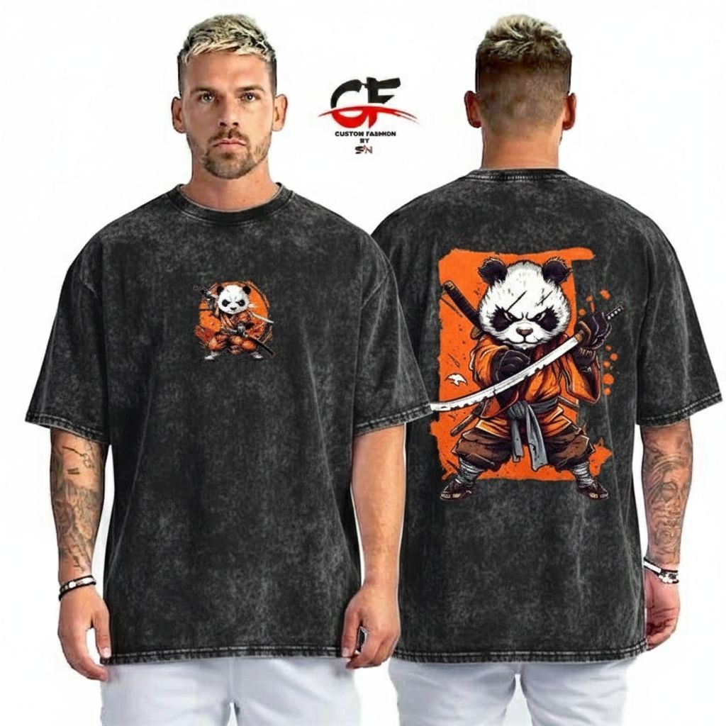 Premium Acid Wash Drop Shoulder T-Shirt ( 27554)