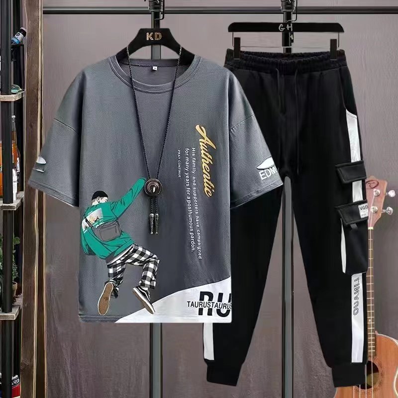 Half Sleeve T-Shirt & Trouser Set (31316)