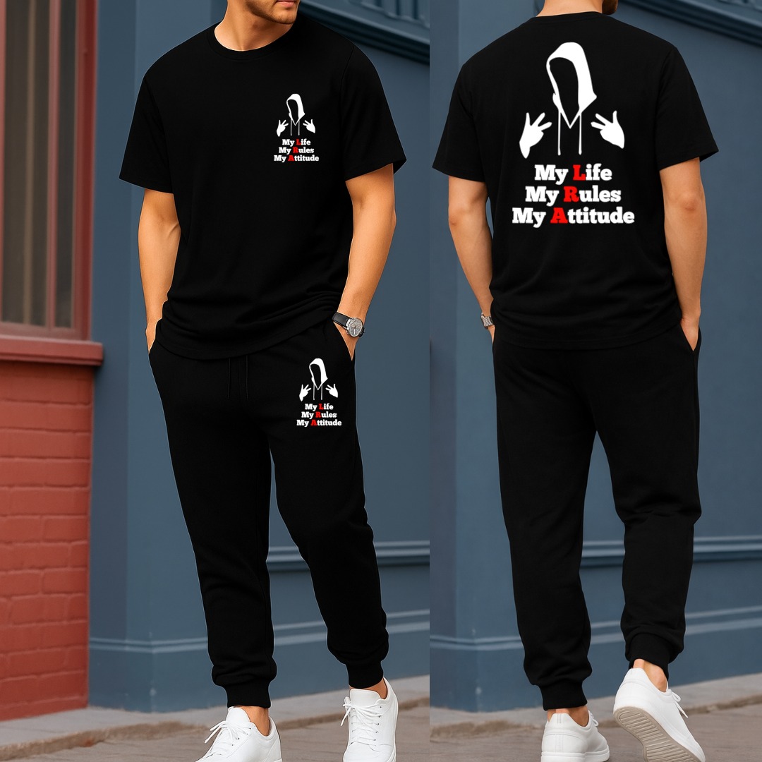 Export Quality Cotton Tshirt & Trouser Combo Set (28013)
