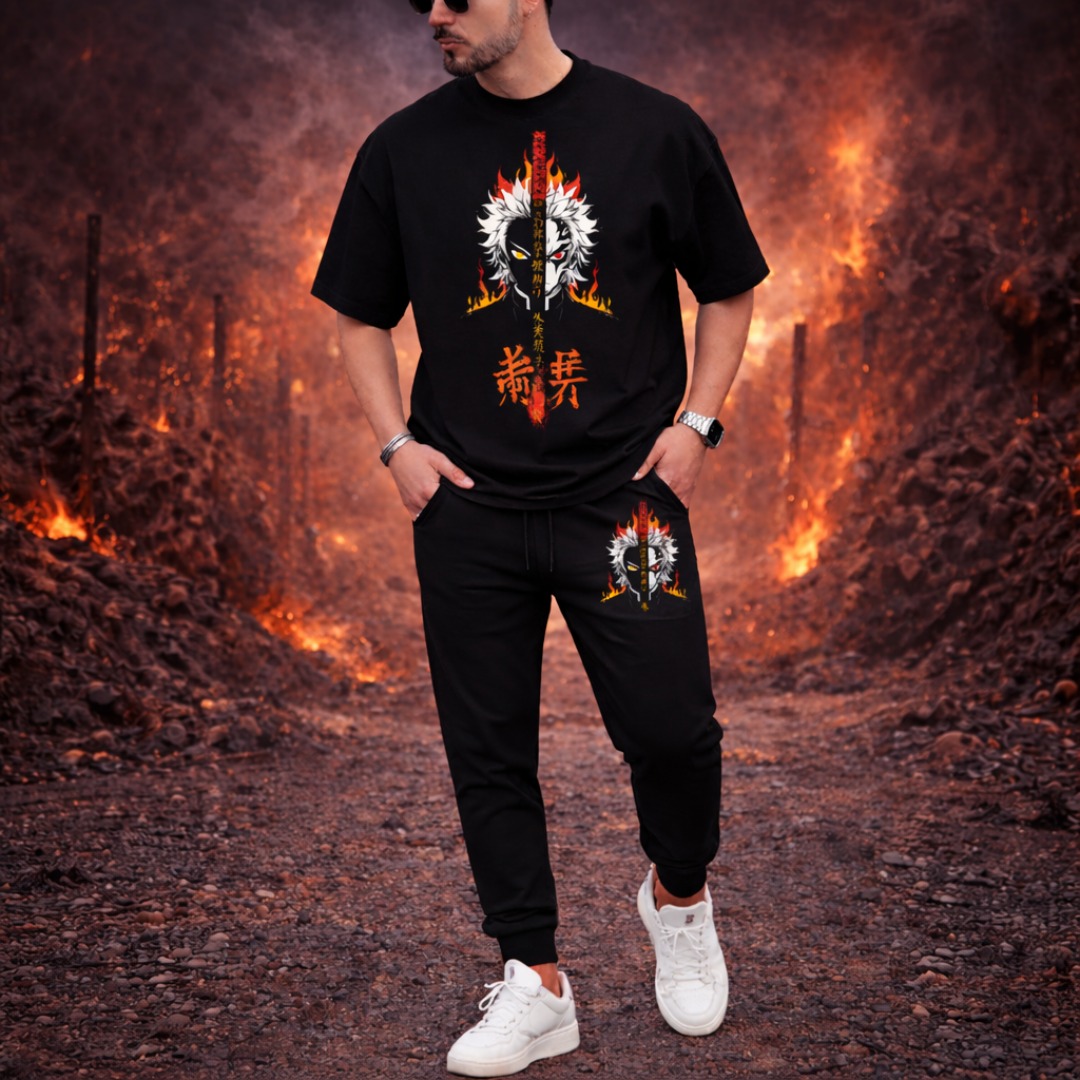 Export Quality Cotton Tshirt & Trouser Combo Set (28016)