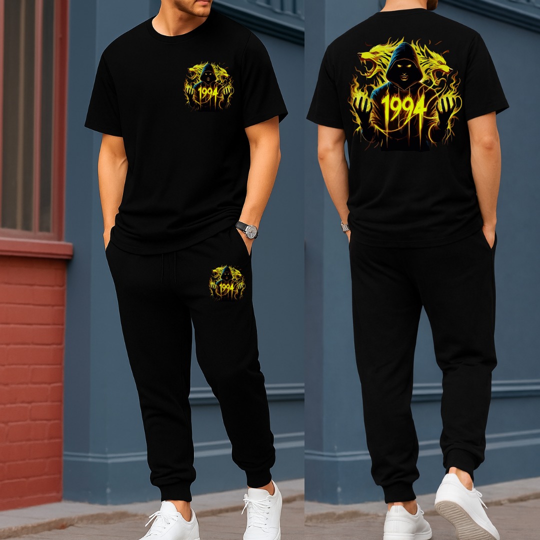 Export Quality Cotton Tshirt & Trouser Combo Set (28026)