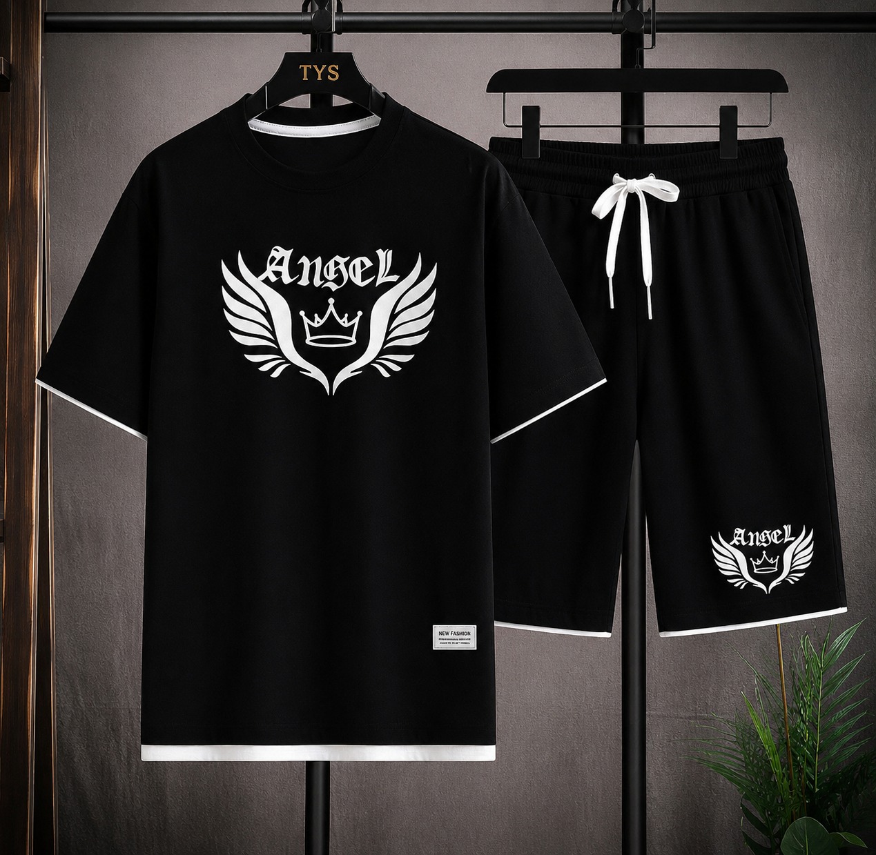 Mash T-Shirt and Short Pant Set(31107)