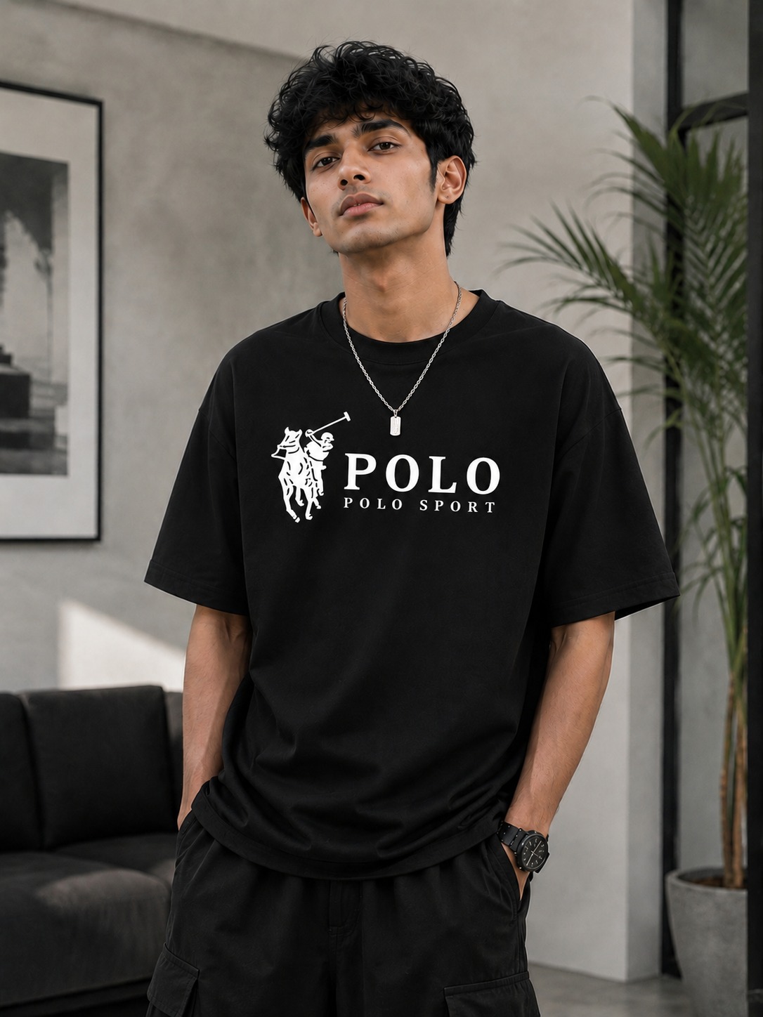 Premium Cotton Drop Shoulder Tshirt (32337)