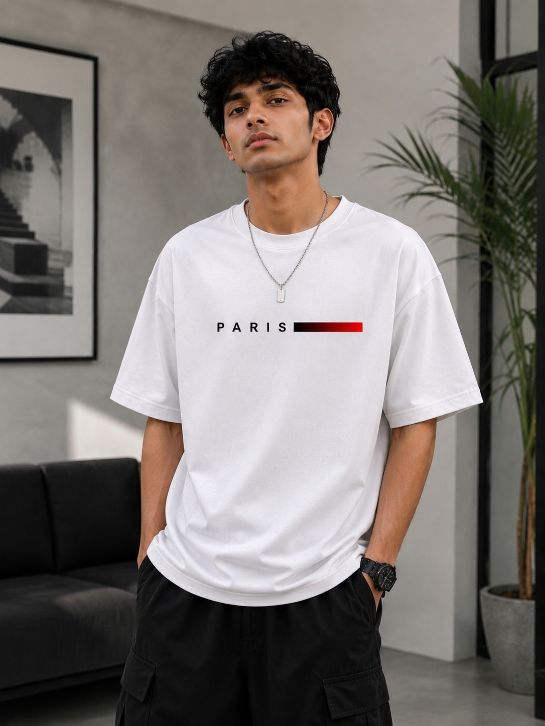 Premium Cotton Drop Shoulder Tshirt (32347)