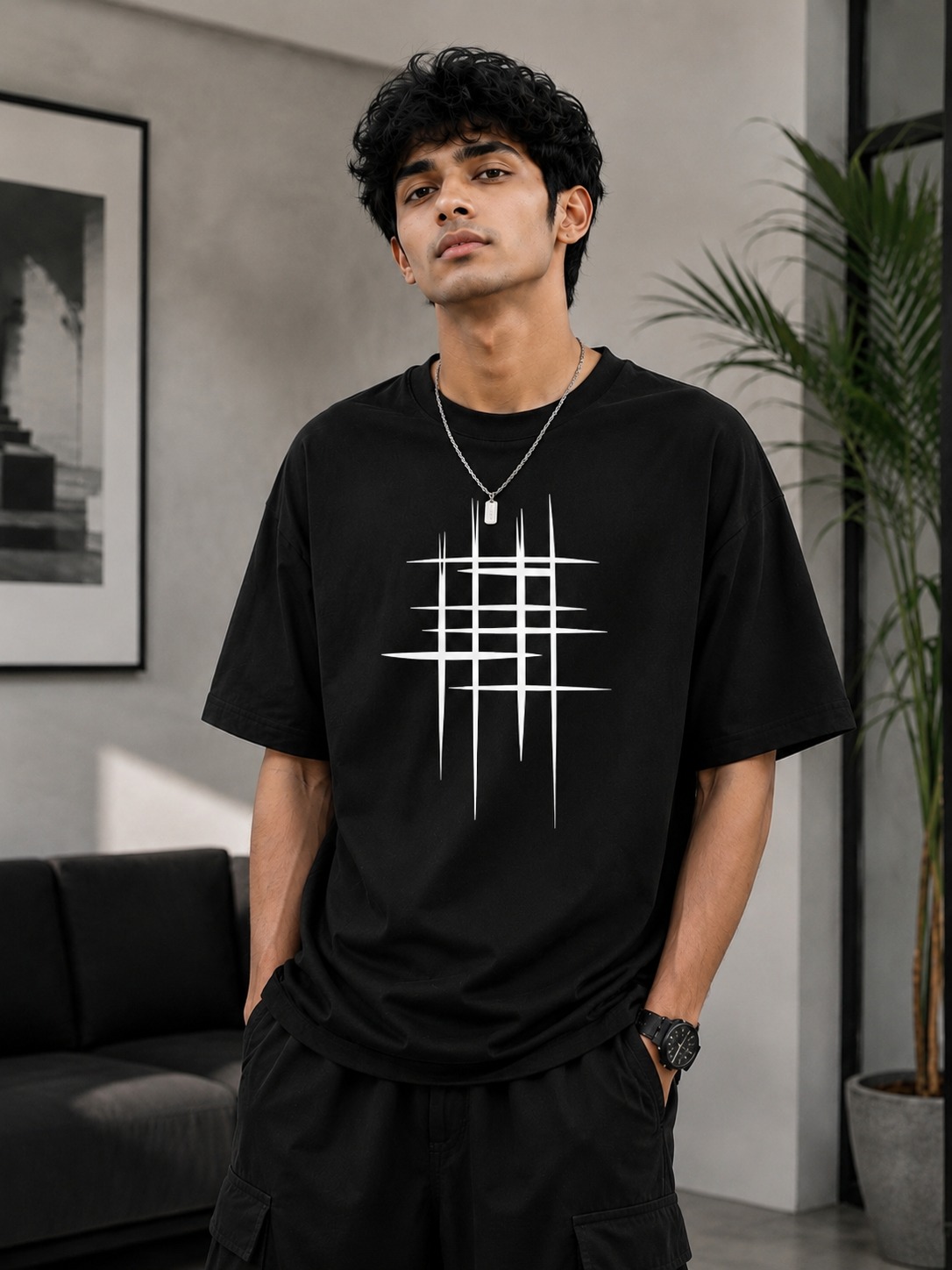 Premium Cotton Drop Shoulder Tshirt (32348)