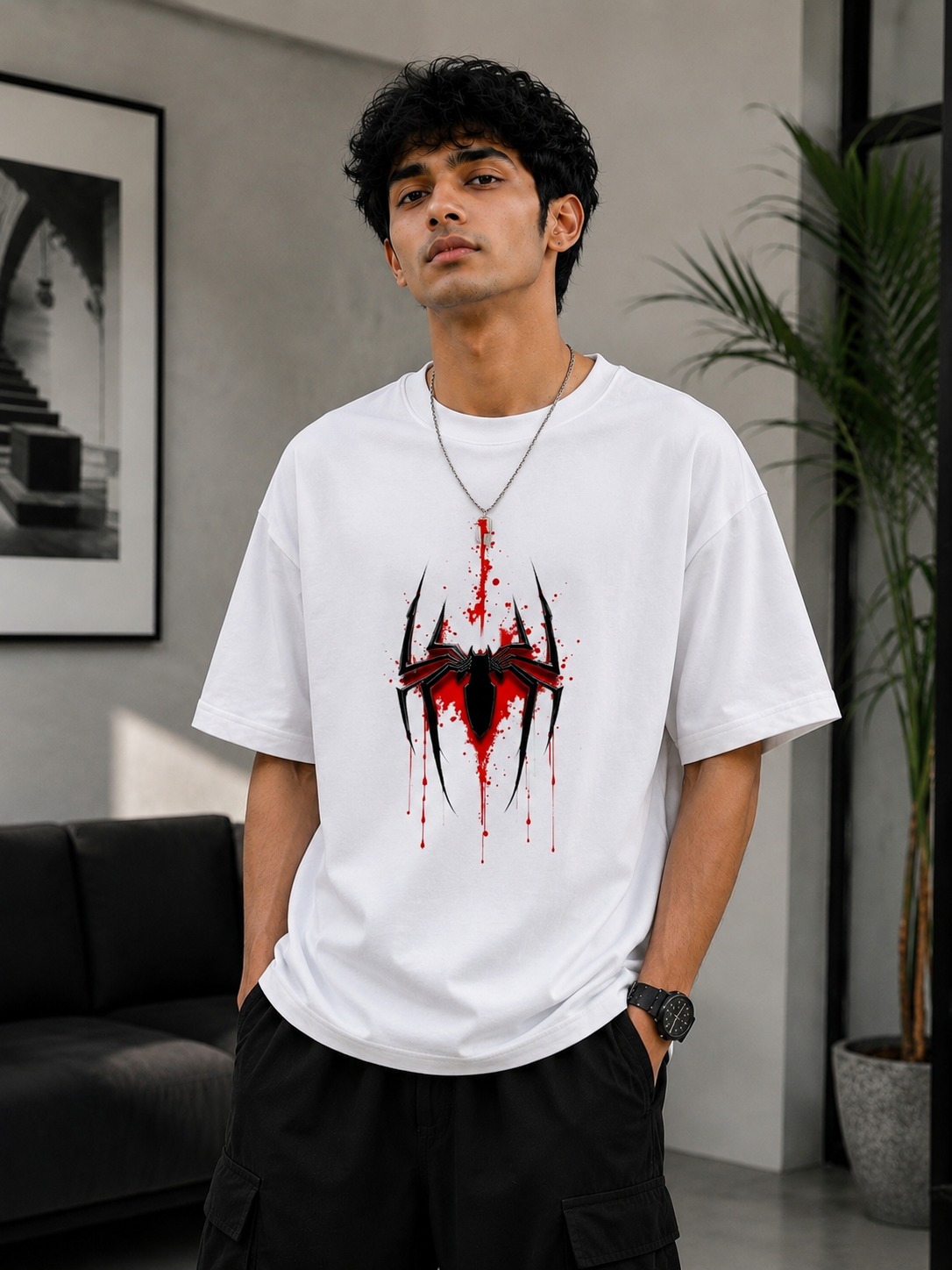 Premium Cotton Drop Shoulder Tshirt (32352)